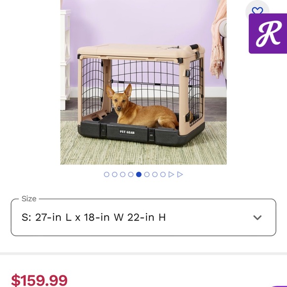 Pet Dog Cage ( Garage style) Brand New!